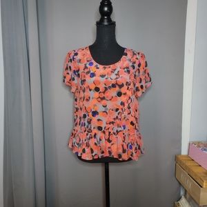 HD in Paris (Anthropologie) Print Blouse